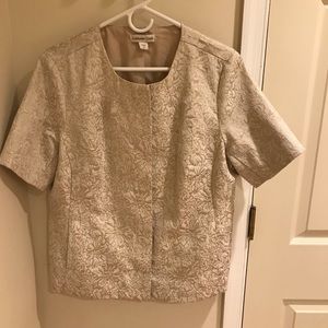 Gold Lame suit top